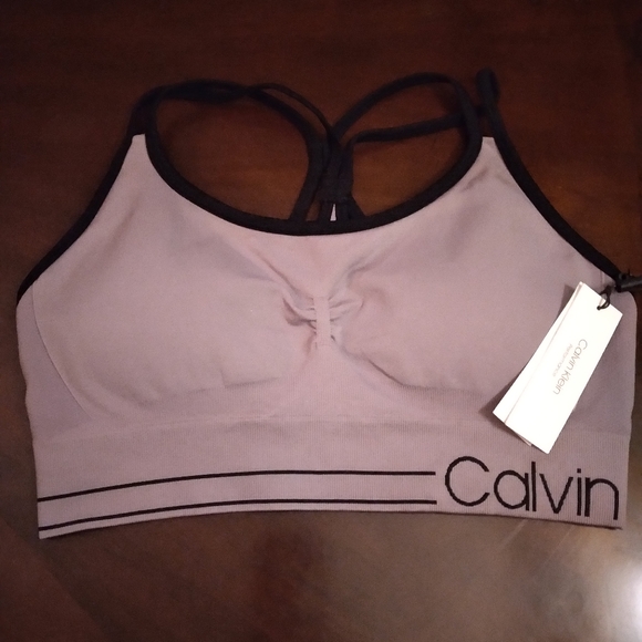 New Calvin Klein Sports Bra - Picture 1 of 5